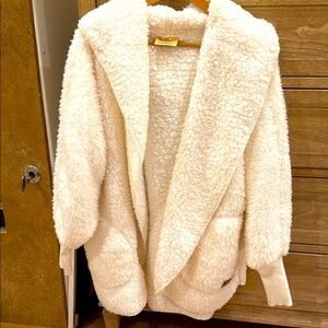 Nordic Beach Cozy Cream Sherpa Jacket Size1